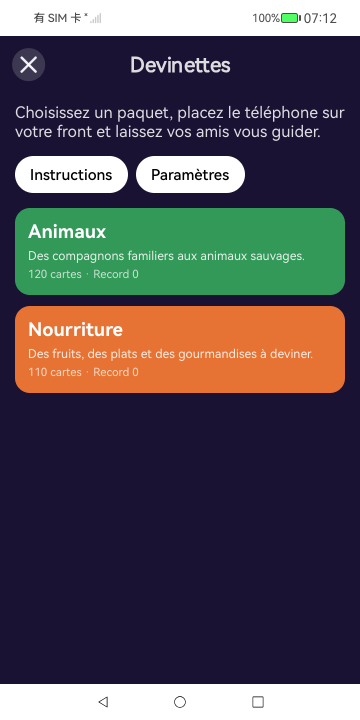 Games Fair phone screenshot 4 (fr)
