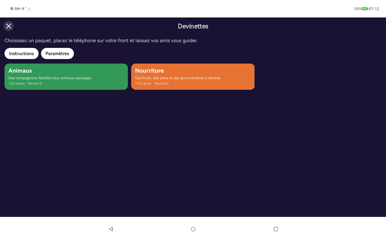 Games Fair tablet screenshot 4 (fr)
