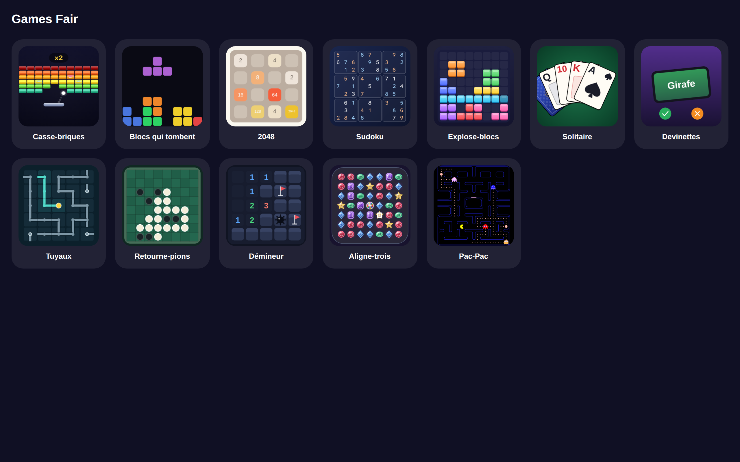 Games Fair screenshot 1 (fr)