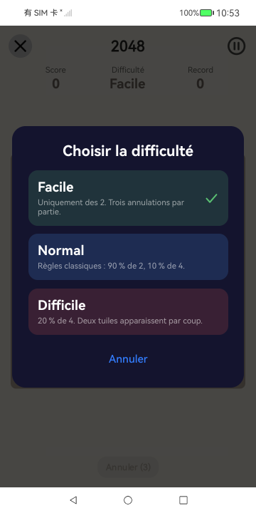 Games Fair phone screenshot 9 (fr)