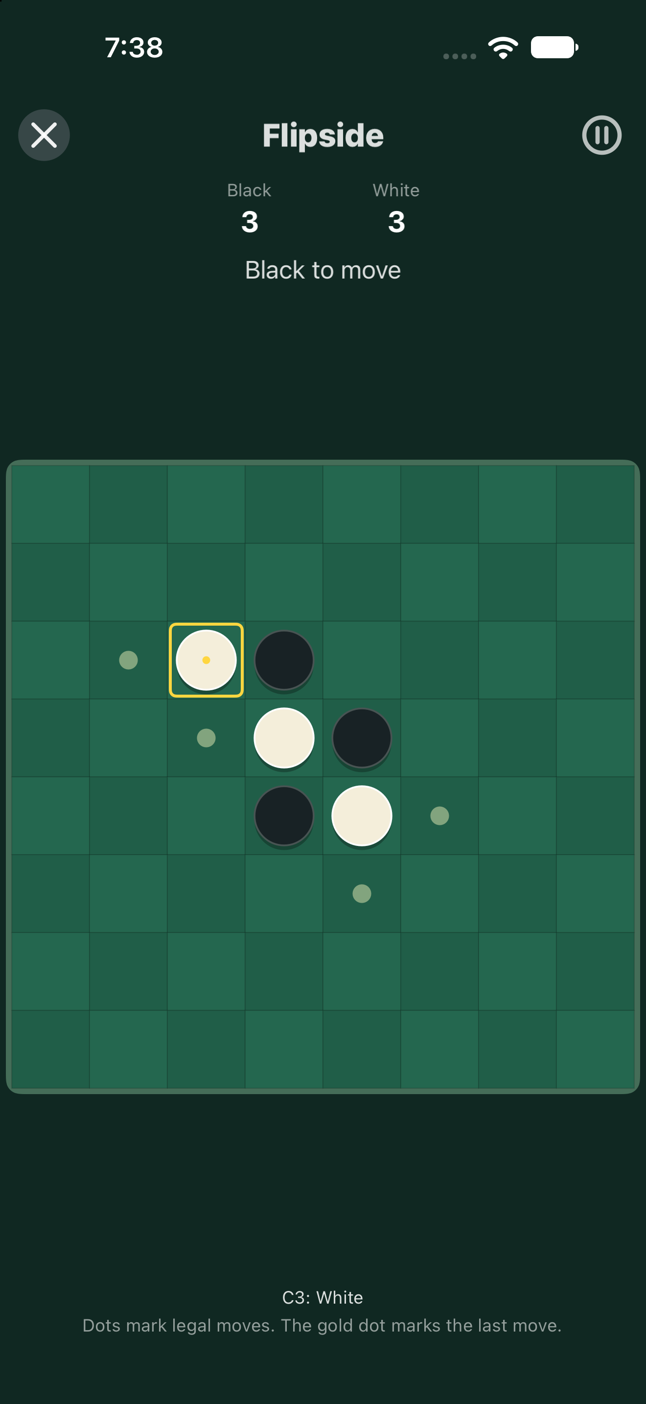 Flipside Two Players, iOS UIKit