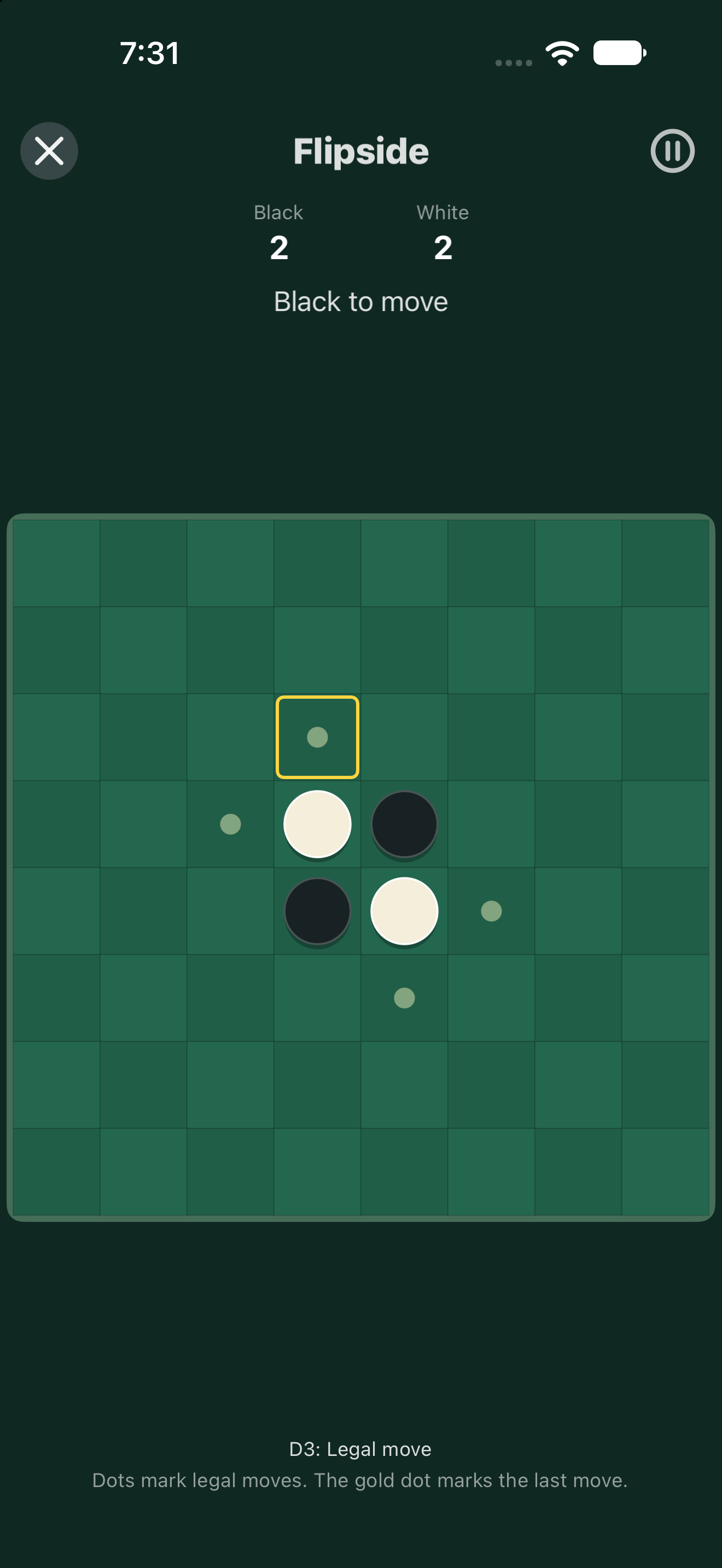 Flipside, iOS UIKit