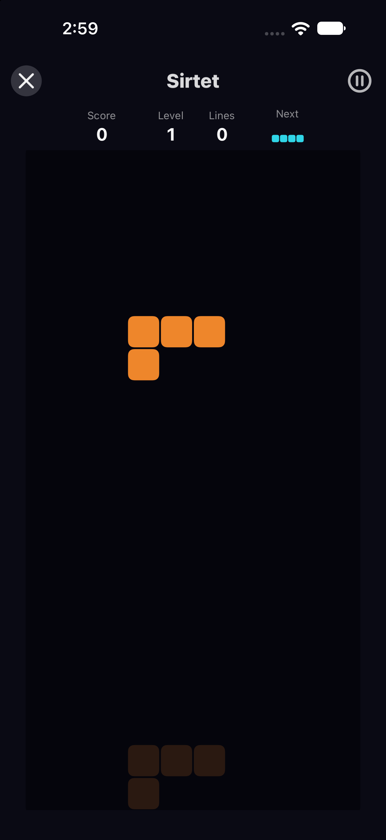 Sirtet — iOS (UIKit) · iPhone