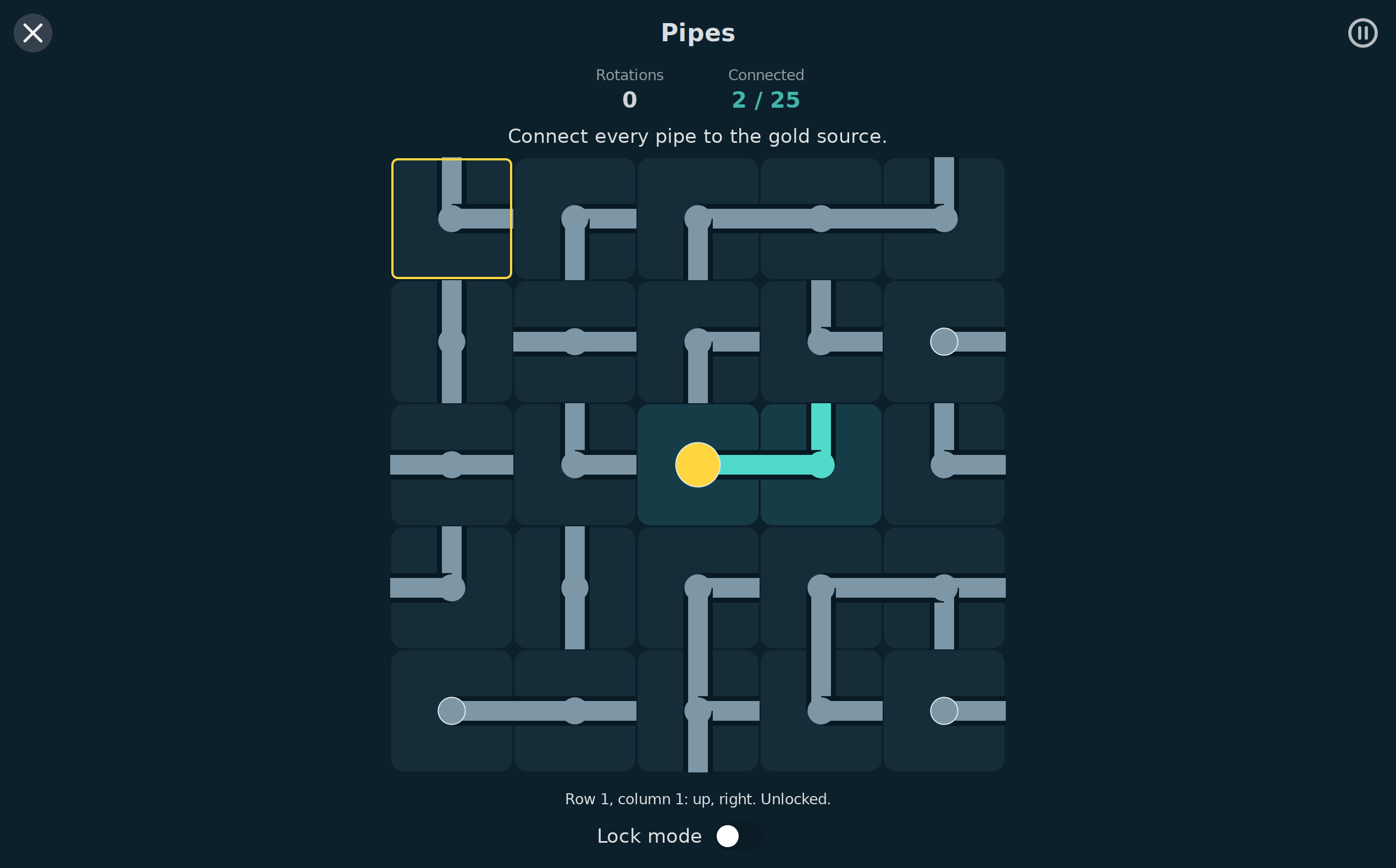 Pipes, Linux GTK 4