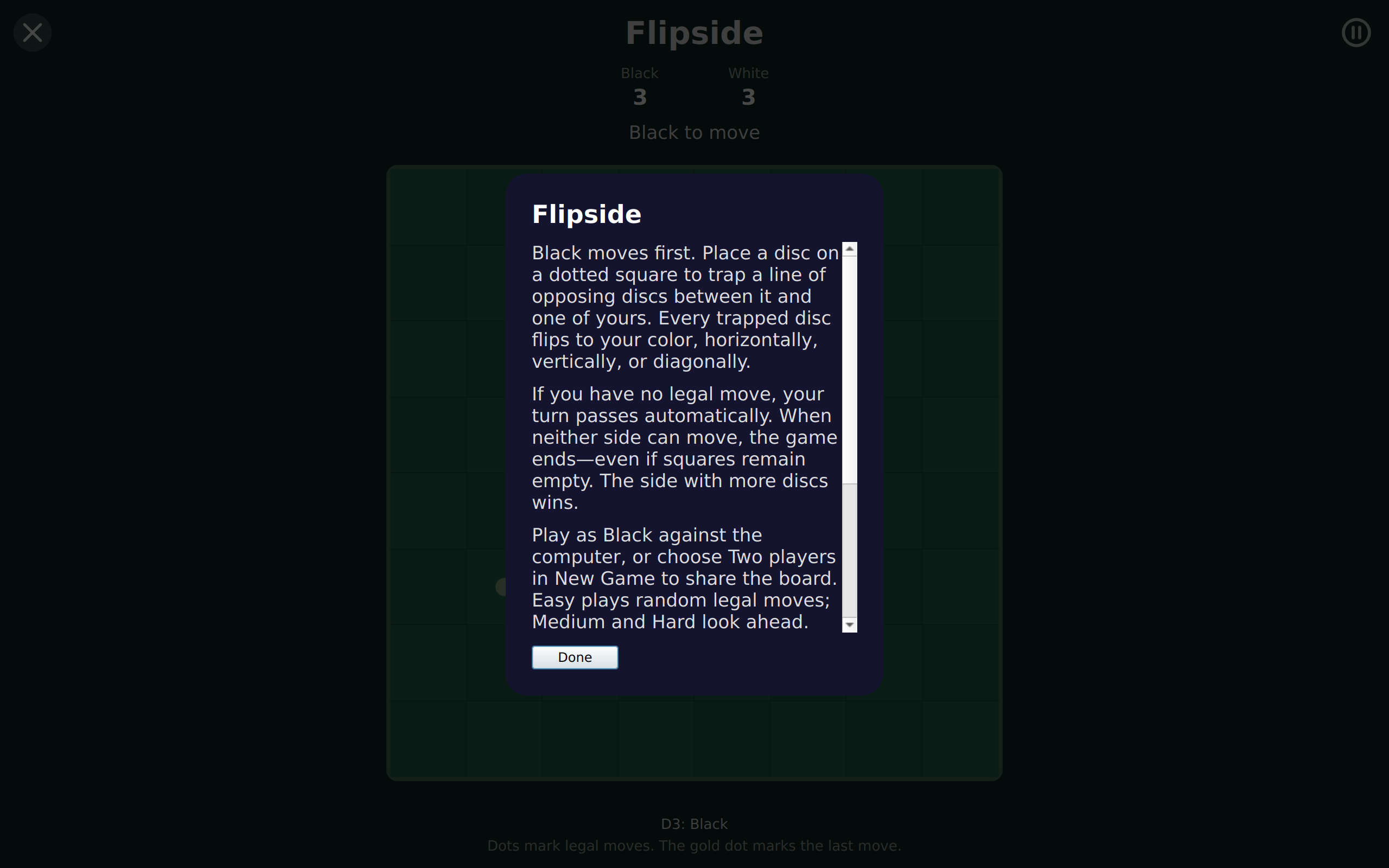 Flipside Rules, Linux Qt 6