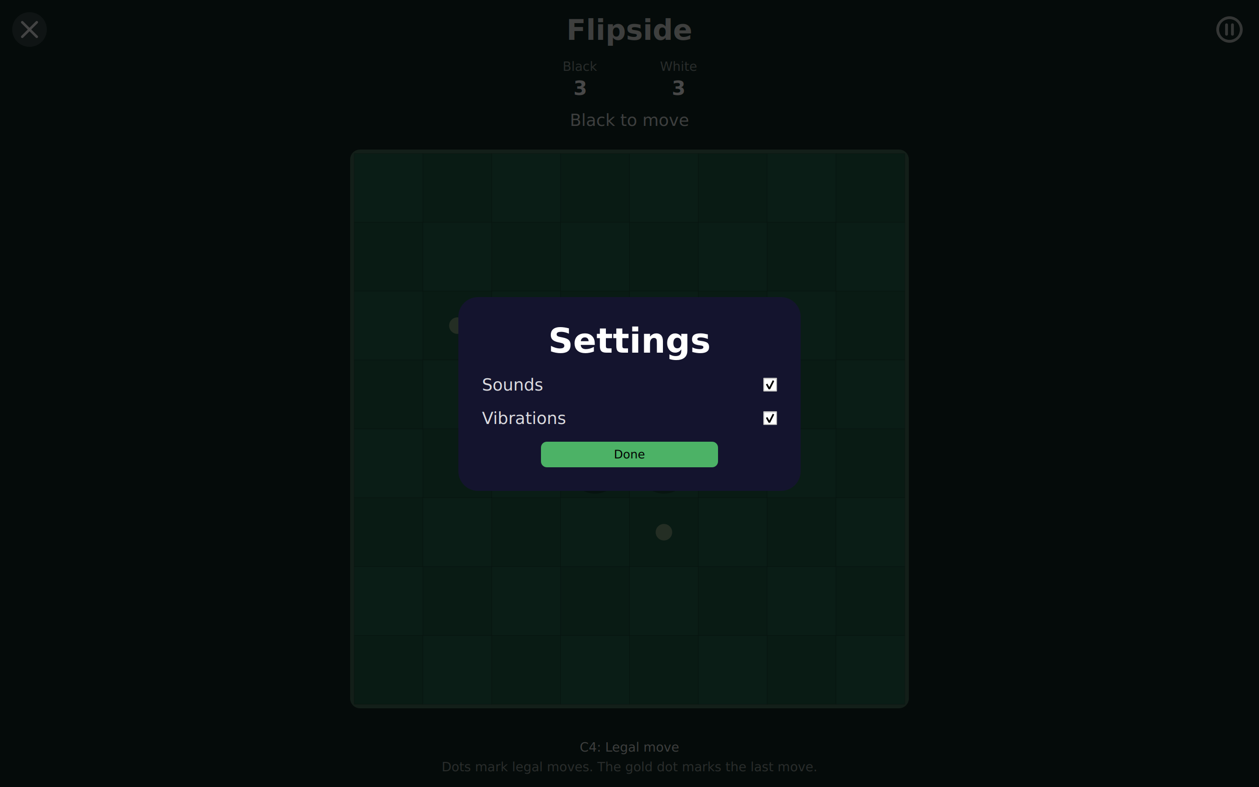 Flipside Settings, Linux Qt 6